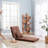 Triple Fold Down Sofa Bed, Adjustable Floor Couch Sofa With One Pillow, 5 Reclining Position, Convertible Upholstered Guest Sleeper