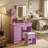 Artilus Vanity Set with LED Mirror & Stool-1523302279