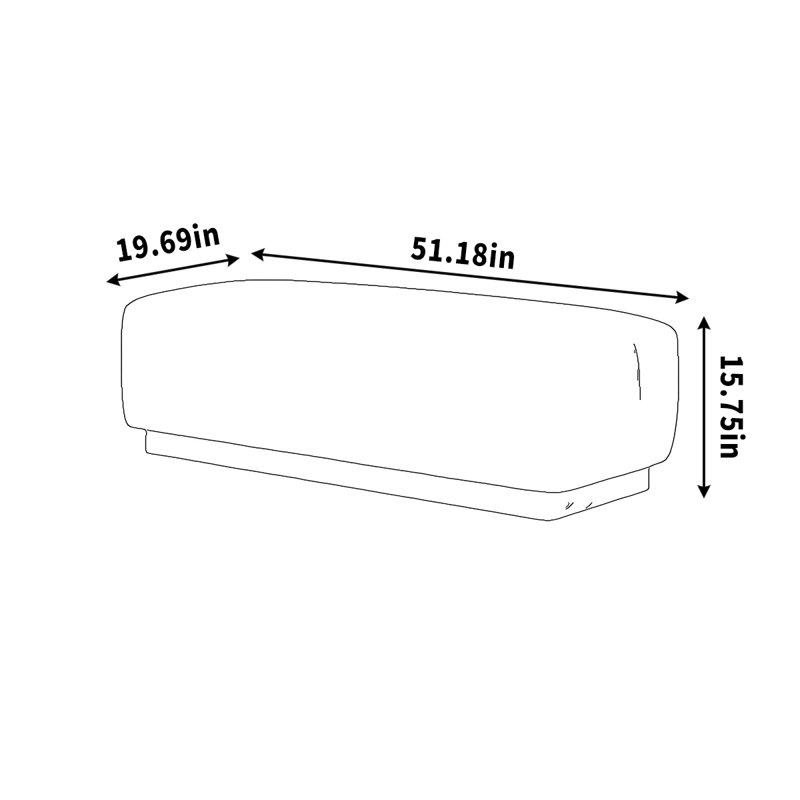 Banc de repos pour centre commercial
