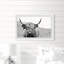 Mountain Cow - Single Picture Frame Print-996370162
