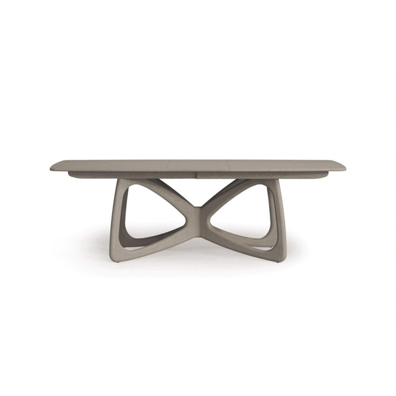 Butterfly Dining - Wood, Weathered Oak, 30"H x 84"L x 50"W