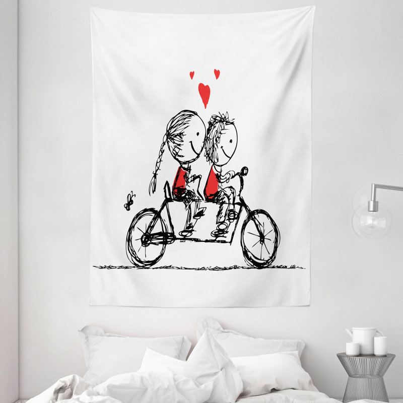 Tapisserie en polyester, H 80 po x l 60 po