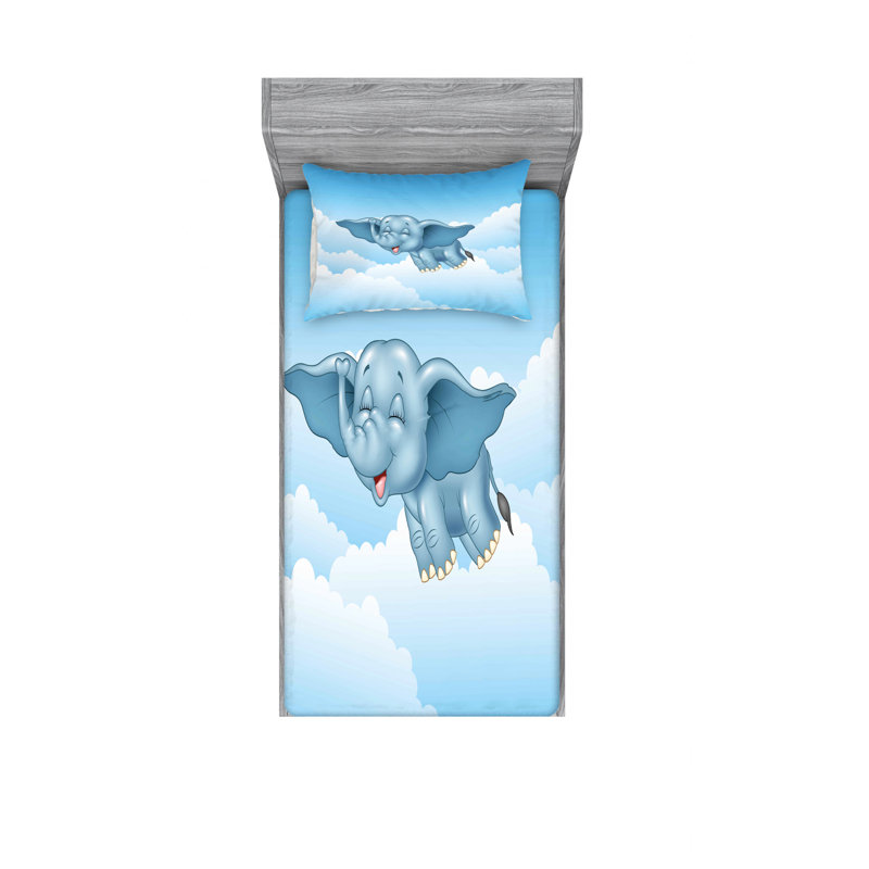 Microfiber Sheet Set, Twin XL Sheet Set with Fitted Sheet