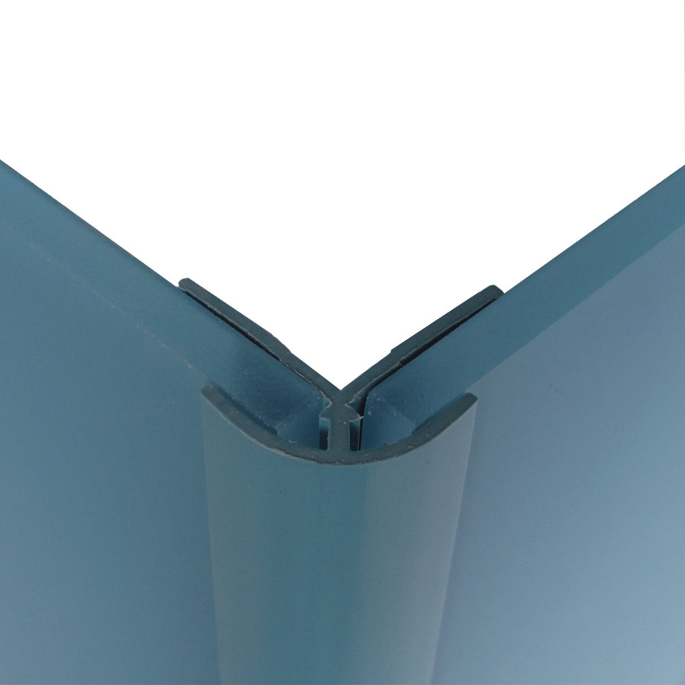 0.8" x 96" Wall Paneling in Blue