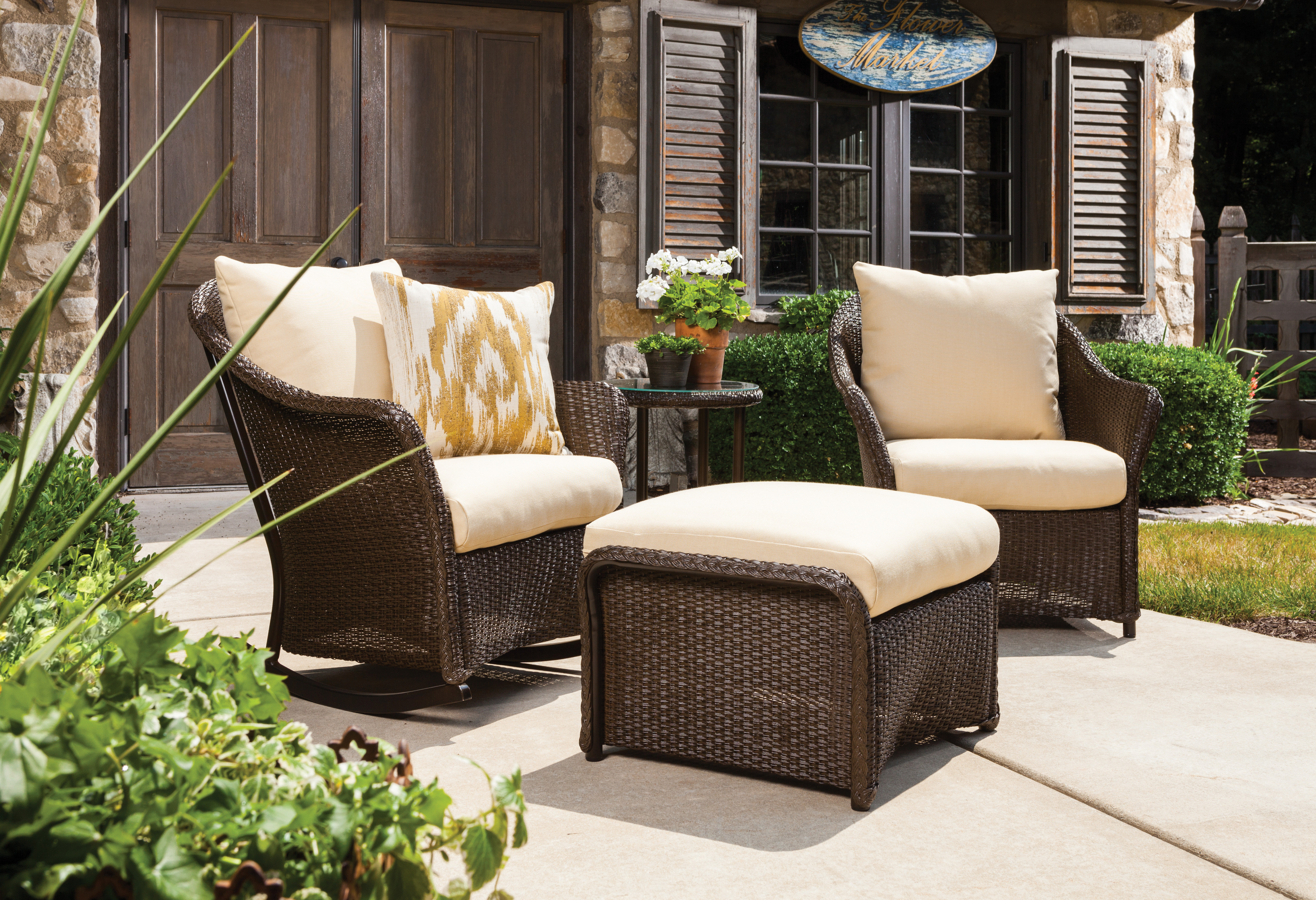 Weekend Retreat Outdoor Rocker Chair