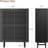 Narrow 6-Tier Shoe Cabinet with Shutter Doors, Farmhouse Shoe Storage Organizer for Entryway-2112131232