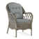 Chaise avec accoudoirs rembourrée Everglade