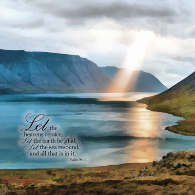 Let Heaven Rejoice - Wrapped Canvas Painting