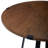 Paramus Round Metal Base Dining Table-485363919