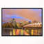 «Calgary at Night», photographie à cadre flottant sur toile-26665394
