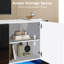 Meuble télé 70 po avec foyer électrique Bhhatu inclus, blanc-98876979-99357220