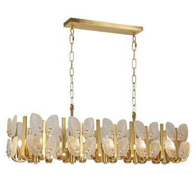 Lustre linéaire en laiton