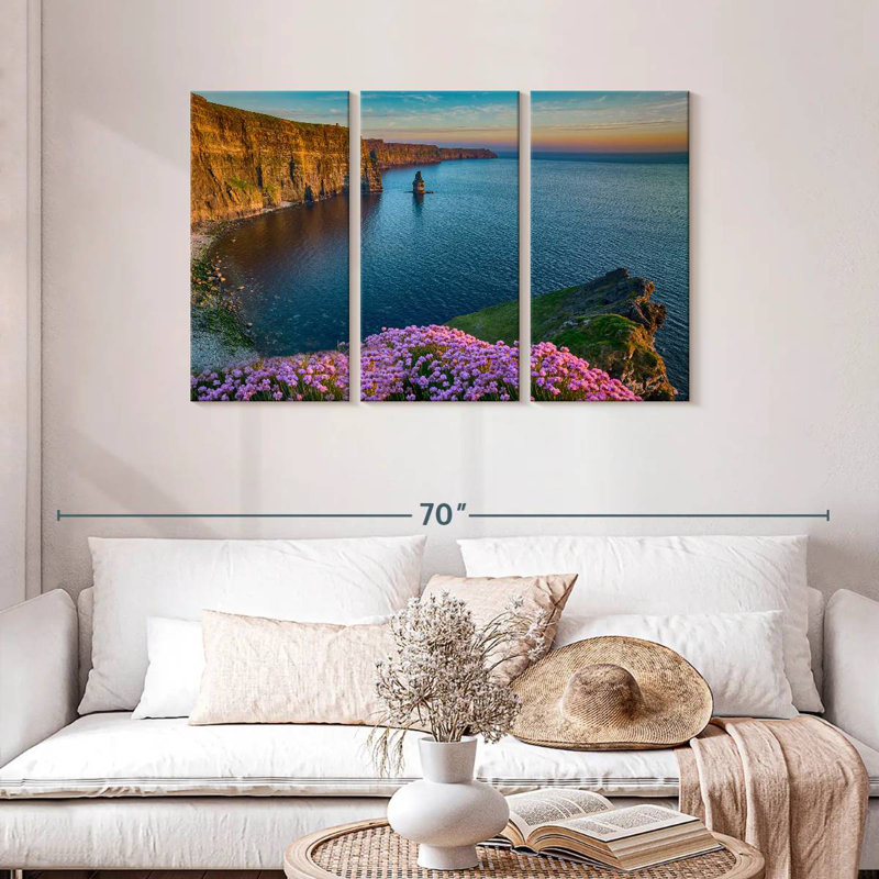 Sebbie Scenic View At Moher Cliffs, 28" H x 45" W