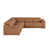 Cognac Genuine Leather