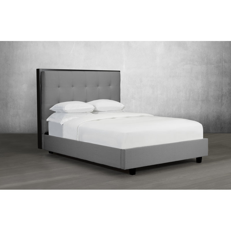 Lit plateforme tapissier Whipe, Très grand, Anthracite