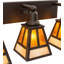 "T" Mission 3-Light Vanity Light-126702430-126702431-126702434