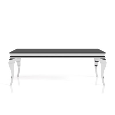Mehseti Glass Top Single Coffee Table