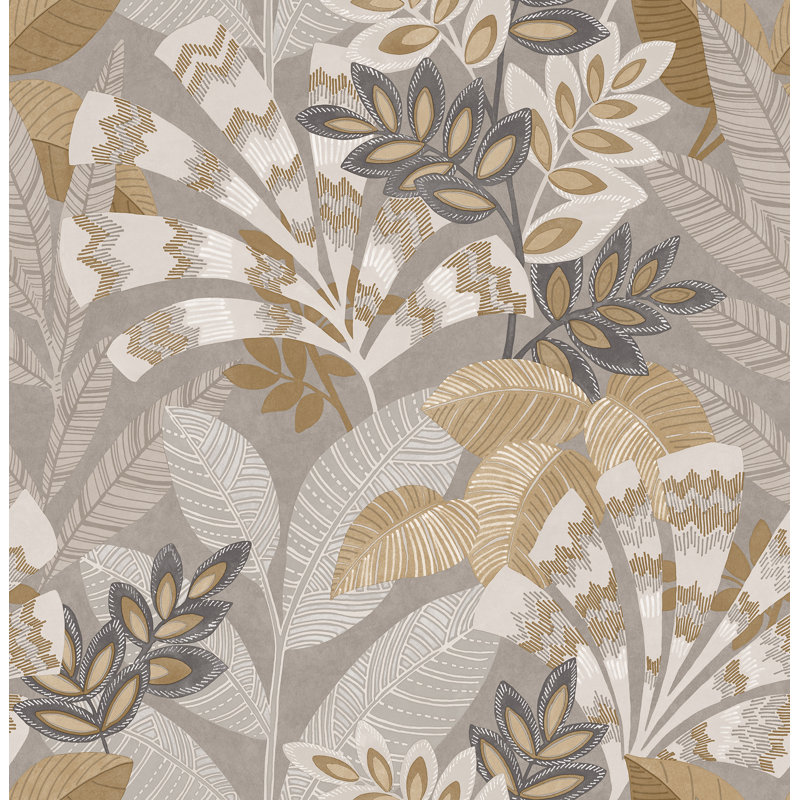 Papier peint adhésif Yara, Taupe