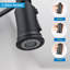 Robinet de cuisine tactile avec douchette extractible