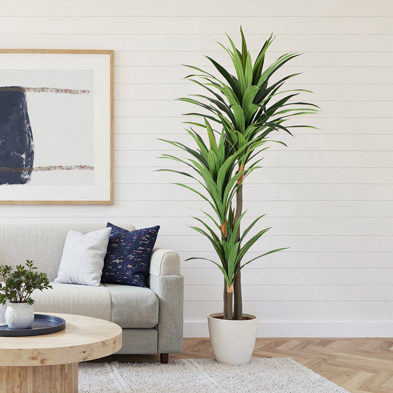Arbre artificiel artificiel 78,74 po Dracaena, 1 pièce