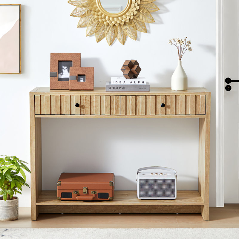 43.31'' Console Table, Natural