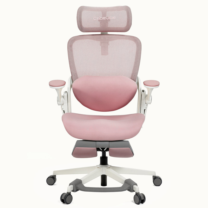 Cablady S2 Ergonomic Office Chair in Pink, Pink