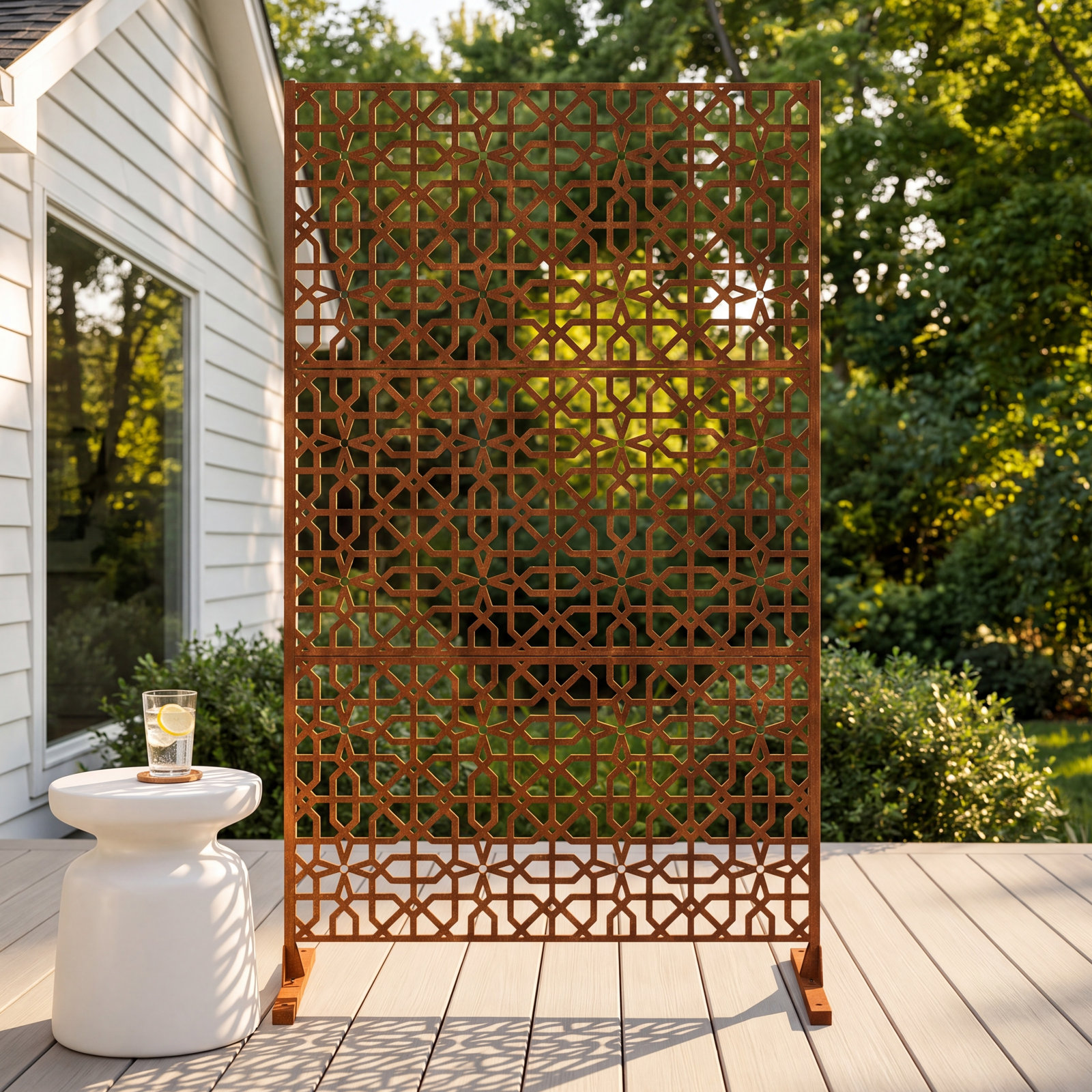 Screen Series Privacy Screen, Brown