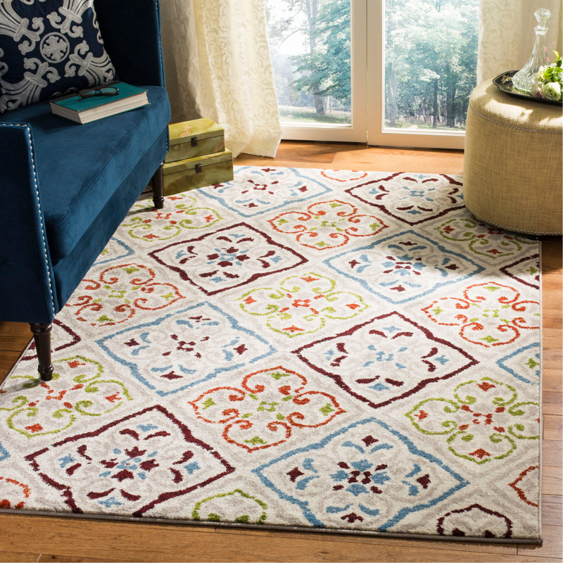 Lori Performance Geometric Rug, Rectangle 8' x 10'