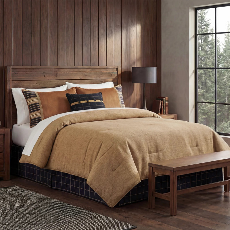 Ensemble d'édredon Ashbury, Édredon simple + 3 pièces supplémentaires