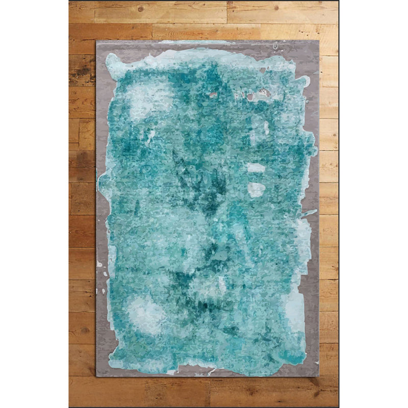Tapis en jute tissé à la machine Burtundy, Rectangle 3 pi 3 po x 4 pi 11 po