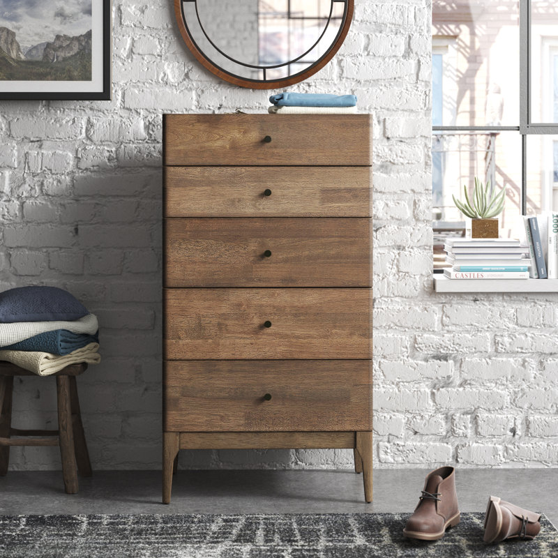 Olympia 25.55 " W 5 - Drawer Dresser
