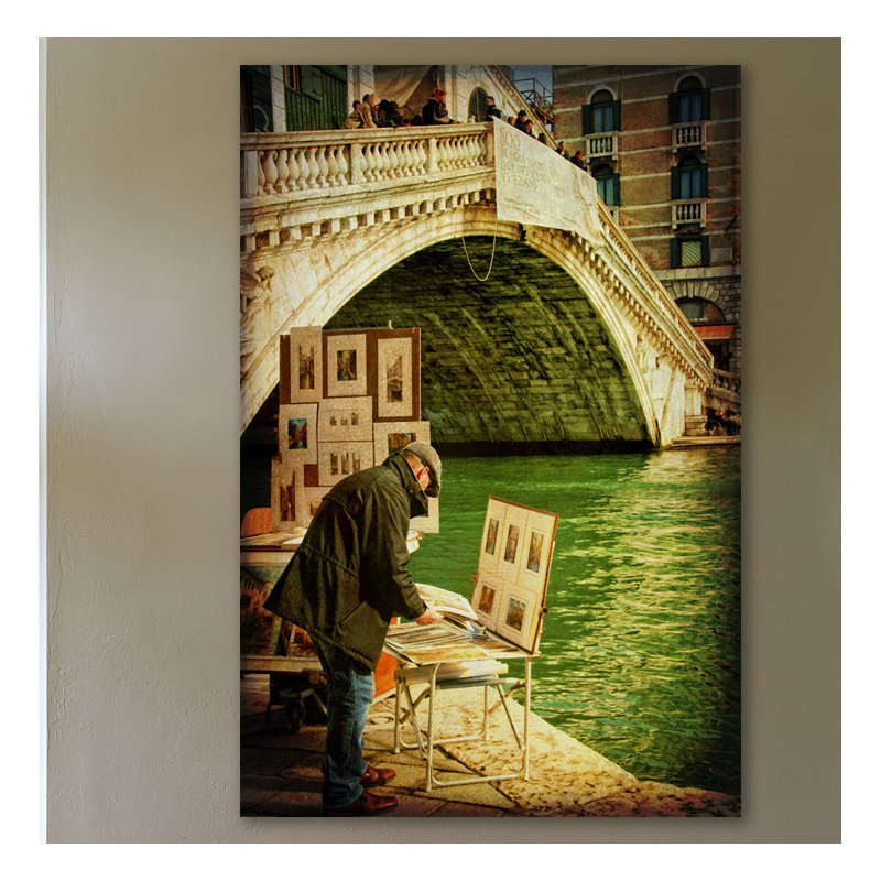 Dano - Wrapped Canvas Print, 46cm H x 30cm W x 4cm D