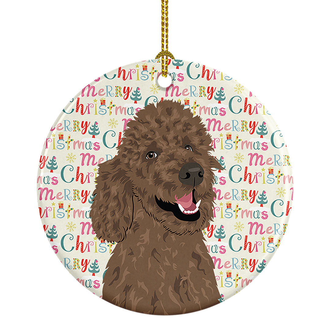 Poodle Stard Ceramic Hanging Figurine Ornament The Holiday Aisle®