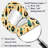Nomadic Treasures Boho Pattern II - Geometric Asymmetrical Unique Wall Mirror, Modern Unique Shape Mirror, Printed Metal Art-107229737
