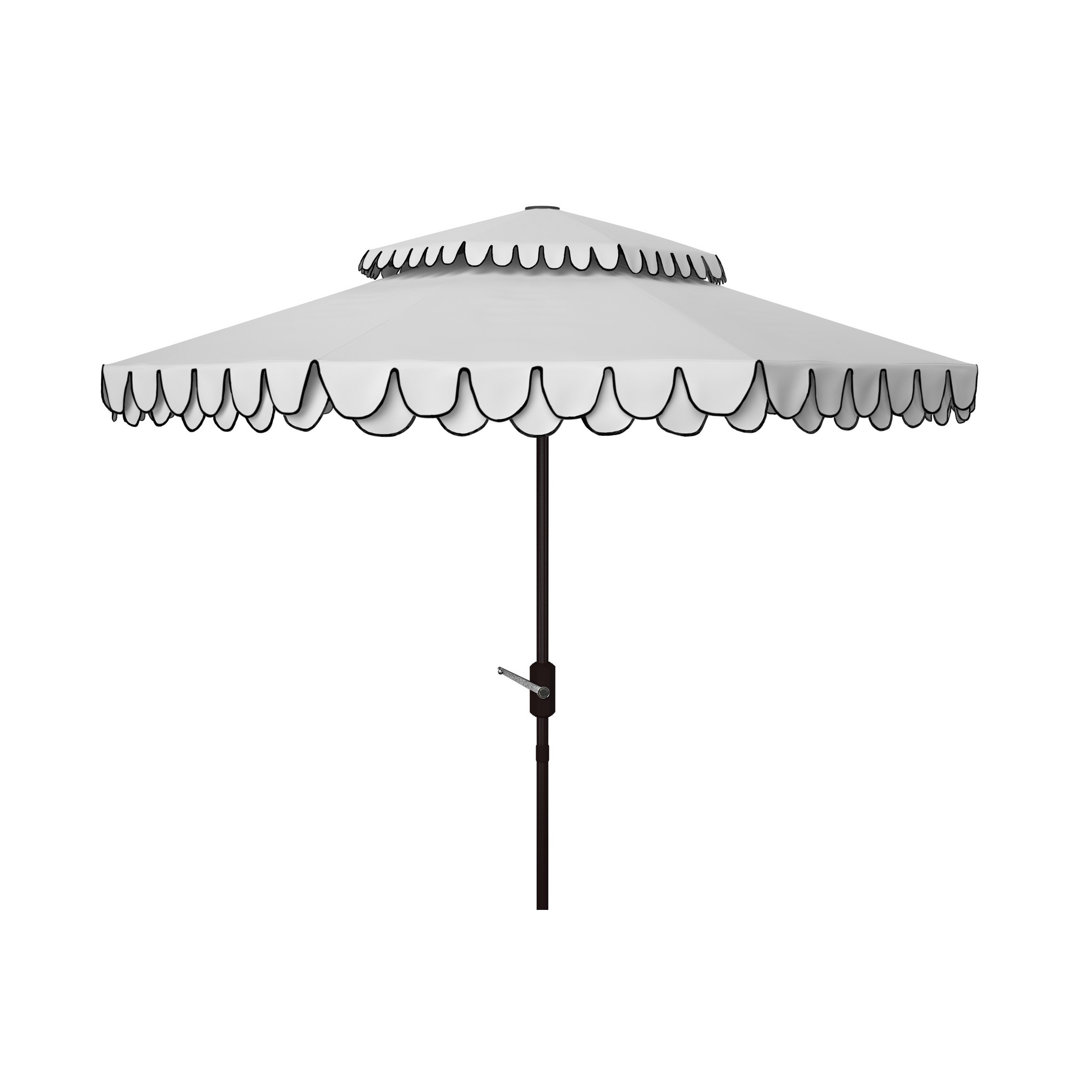 Amirreza 101.2'' Tilt Double Top Outdoor Umbrella Lark Manor™ Fabric