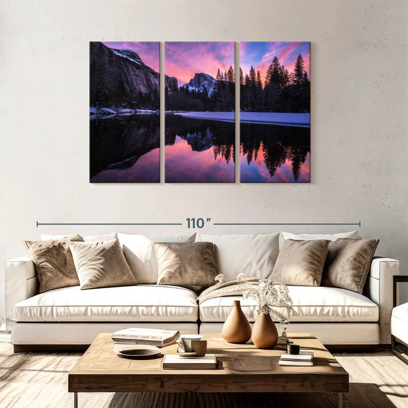 Alvord Half Dome Pink Sunrise, 48" H x 74" W