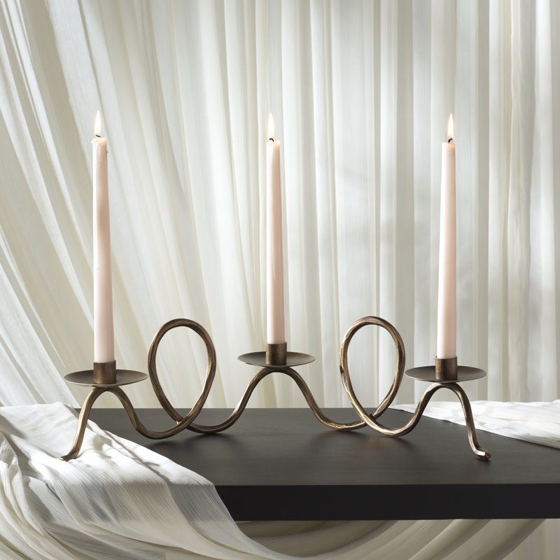 Aleena Rope Candleholder Centerpiece