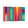 Home by PI Studio - Wrapped Canvas Typography