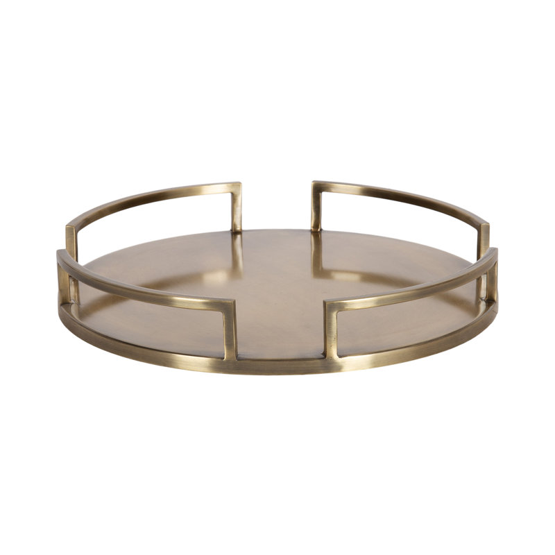 Antigo Metal Tray, Antique Brass