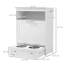 Pet Feeder Station Dog Cat Food Storage Feeding Station Food Cabinet-94620608