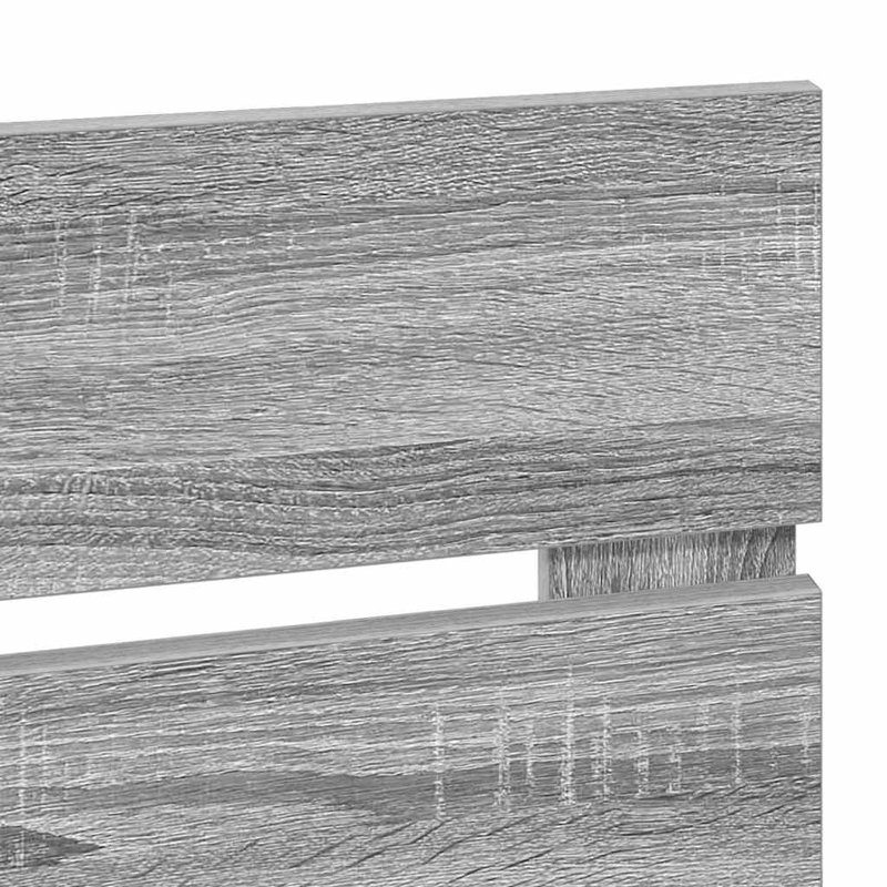 Headboard, EU Double - 140 x 200 cm, Grey Sonoma