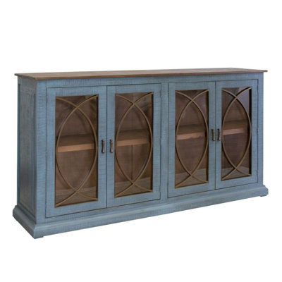 Riku 77'' Solid Wood Sideboard