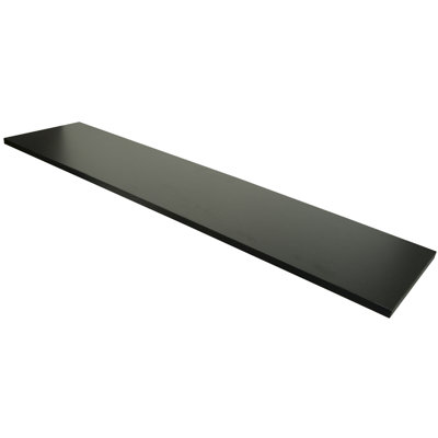 12" D x 48" W Commercial-Grade Melamine Shelf