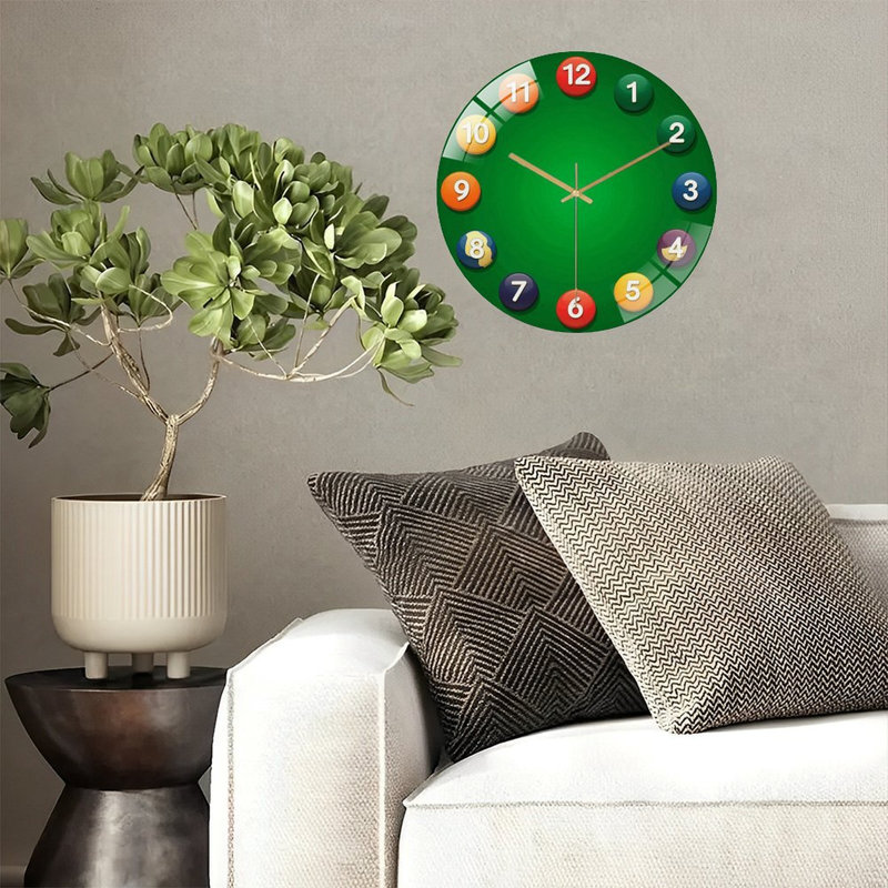  Horloge murale 12 po