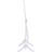Dunne White Cheval Mirror