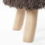 Tabouret d'appoint en bois massif Phebe-58228583