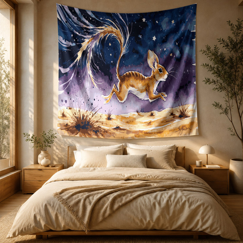Tapisserie «Wildlife Jerboa», 51 po x 60 po