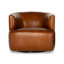 Mervin Upholstered Swivel Barrel Chair