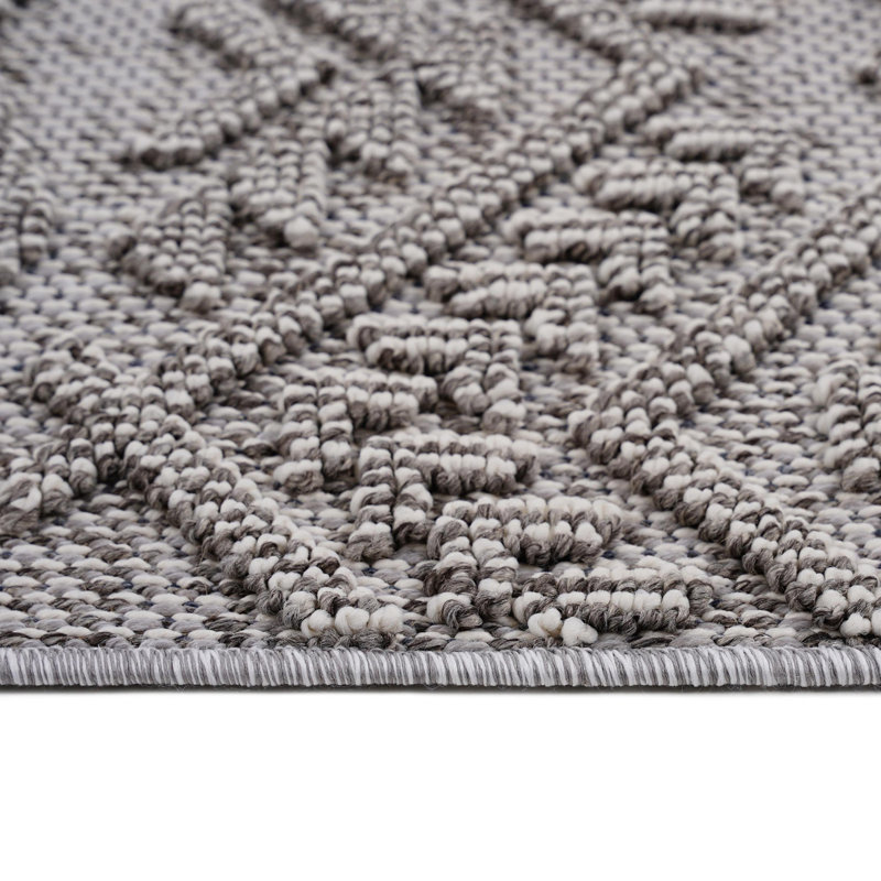 Traditional indoor/outdoor area rugs, Rectangle 5'3" x 7'6"