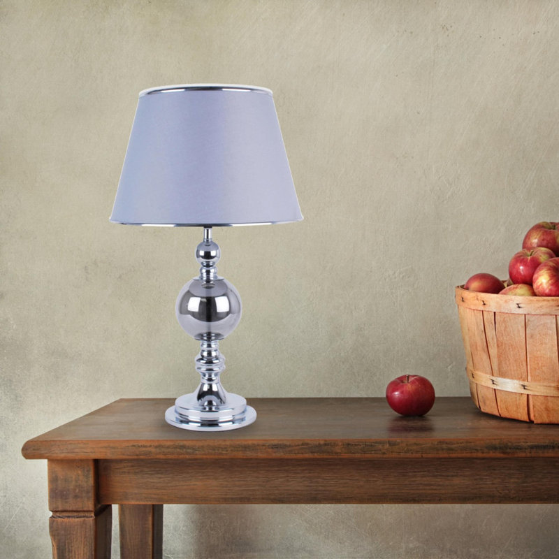Kanli Metal Table Lamp, Grey